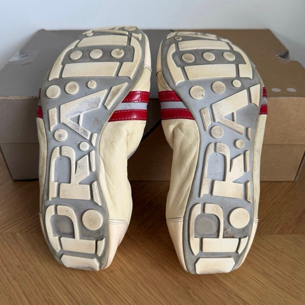 Prada Sport Women Lace Up Ballet Flats- SZ 37.5 / US 7.5 - Picture 14 of 16